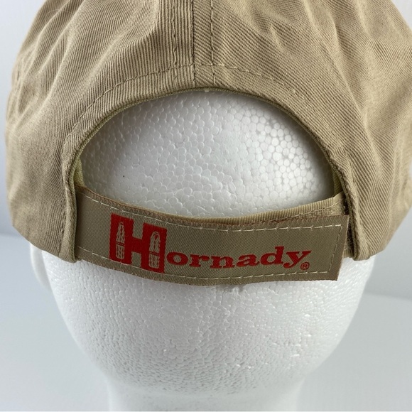Hornady Hat Ballcap 100% Cotton Adjustable Velcro Strap - Picture 3 of 8